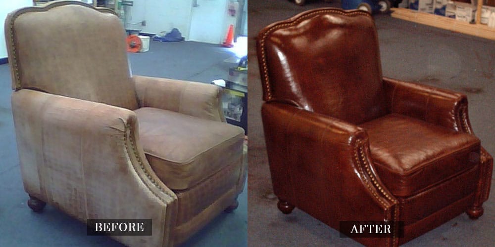 Phoenix Arizona Leather Medic Miracle Sofa Repair Armchair Completely Red